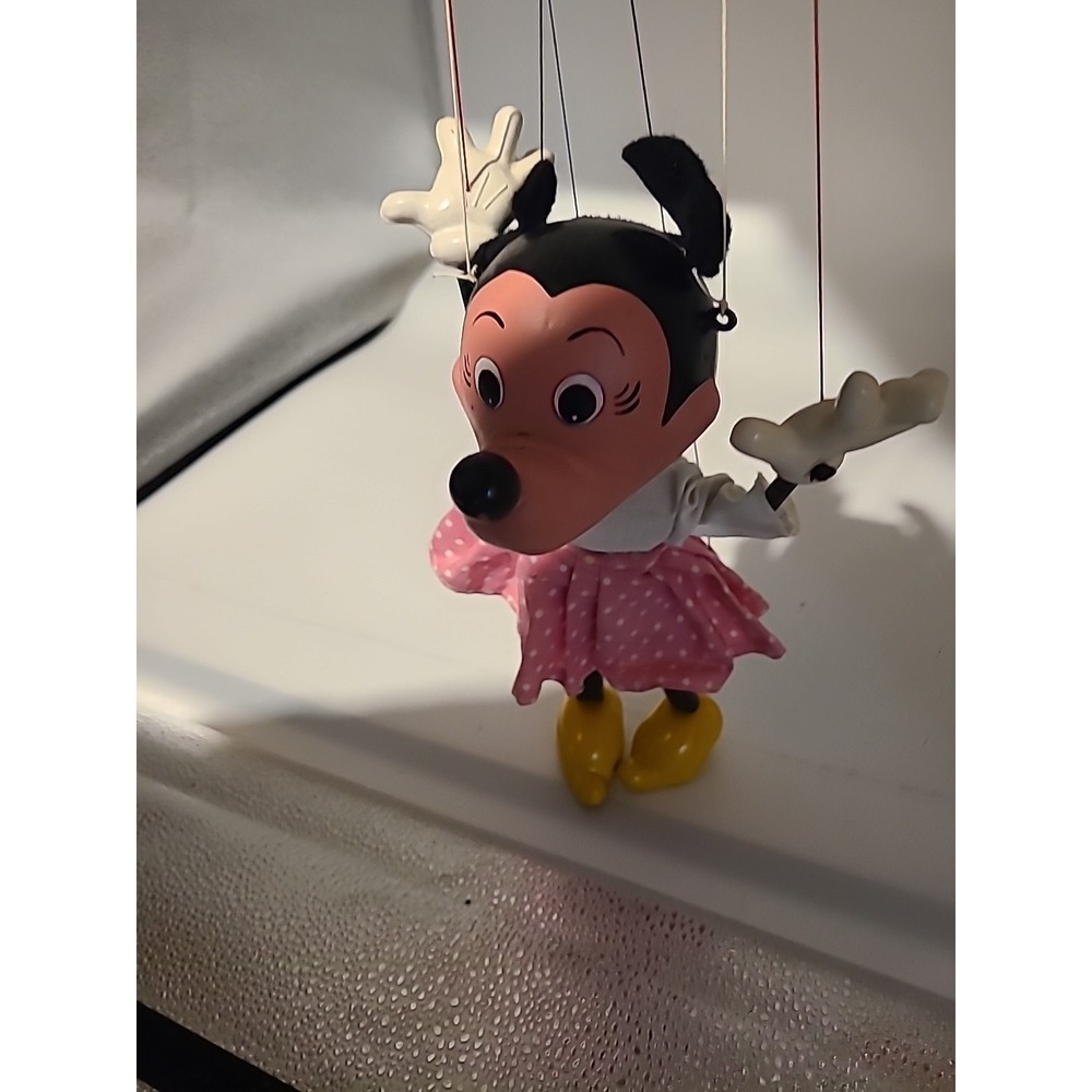 Vintage Early Pelham Puppet 'Minnie Mouse' Marionette String Tangle See Pictures - Picture 11 of 13